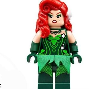DC Poison Ivy mini figure custom brick m18